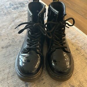 Dr. Martens Black Leather Boots